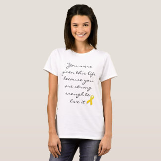 Dado esto el camisetas y la ropa de la vida