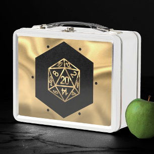 Dados RPG   Juego de Rol Retro Fantasía Dorada Jug