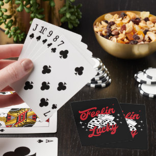Dados y Cartas de Casino Retro con Suerte