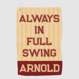 Dads Toalla de golf divertido humor moderno