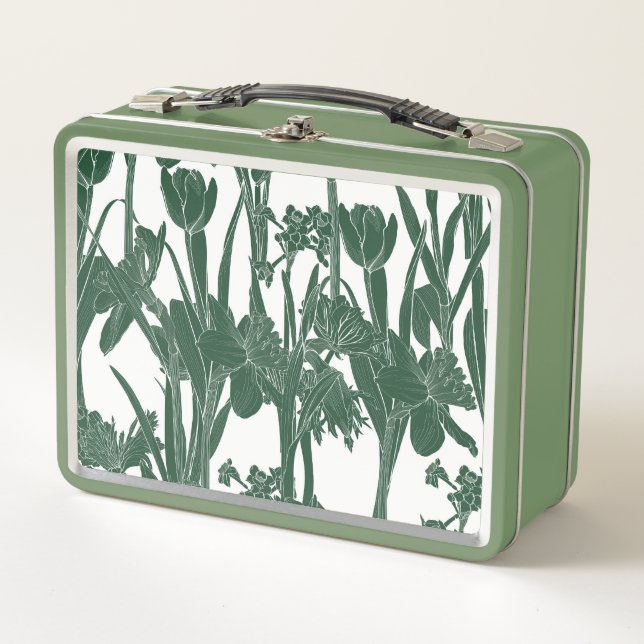 Dafédils de primavera brillante, ilustracion de tu (Anverso)