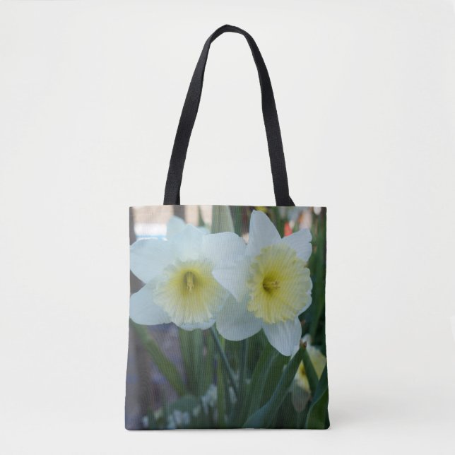 Daffodil De Cubo Grande Por Toda La Bolsa De Tote  (Anverso)