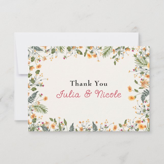 Daffodils Botánicos Daisy Peony Flowers Boda (Anverso)