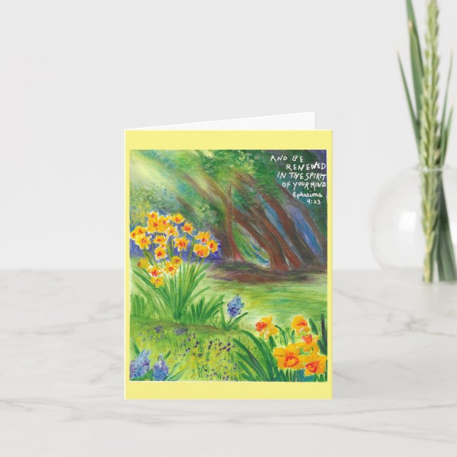 Daffodils con Scripting Christian Notecard (Anverso)