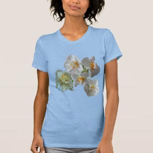 Daffodils de la corona nupcial diseñan camiseta