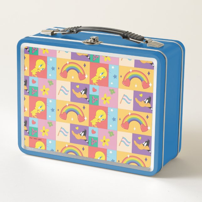 DAFFY DUCK™ & TWEETY™ - Pride Pattern (Anverso)