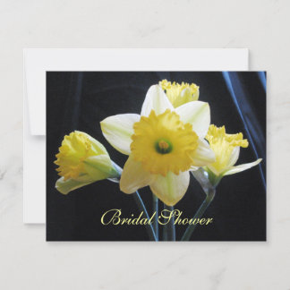 Dafodils Bridal Shower Invitación