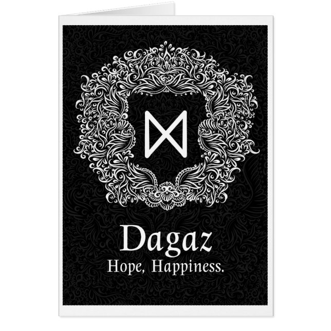 Dagaz /Happiness/ Black Version (Frente)