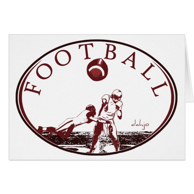 DAHJO Sports Series FOOTBALL (Anverso (Horizontal))