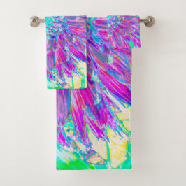 Dahlia decorativa azul morado y Robin's Egg