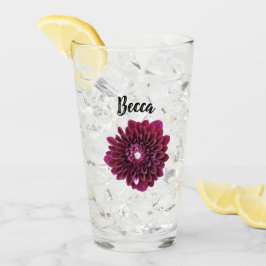 Dahlia Flor Personalizada de Color Púrpura Intenso