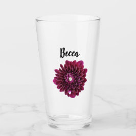 Dahlia Flor Personalizada de Color Púrpura Intenso