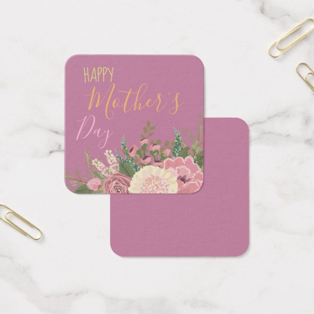 Dahlia floral bouqet/ Día de la Madre (Oficina)