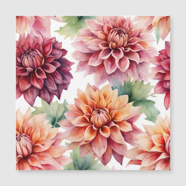 Dahlia Painting (Anverso)