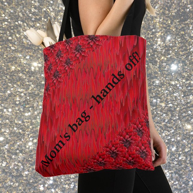 Dahlias gótico rojo de sangre. La bolsa de mamá... (Subido por el creador)