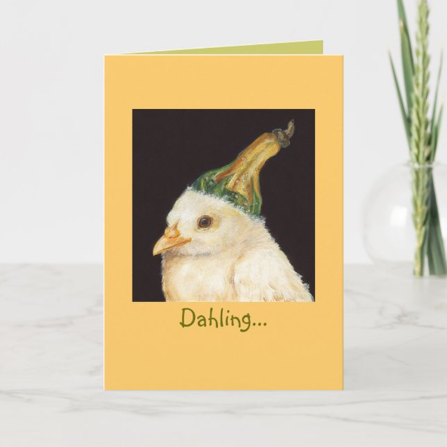 Dahling...eres una tarjeta de gourdgeous (Anverso)