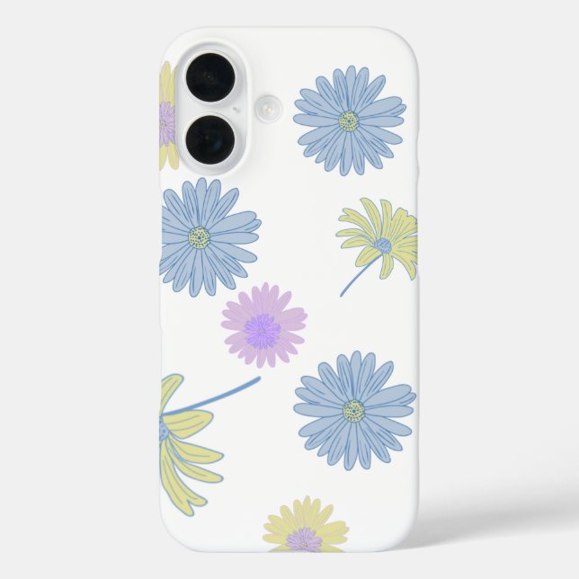 Dainty Daisies iPhone 16 Funda (Reverso )