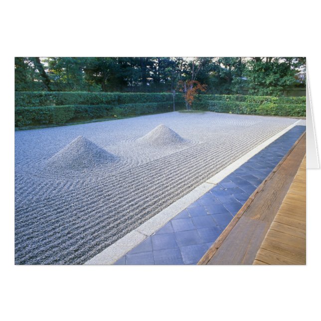 Daisen-in Temple Garden, Daitokuji, Kioto, Japón (Anverso (Horizontal))