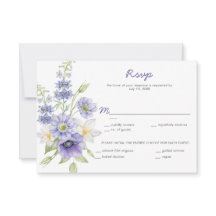 Daisias moradas, anémonas, Rosas RSVP