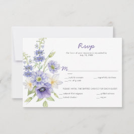 Daisias moradas, anémonas, Rosas RSVP