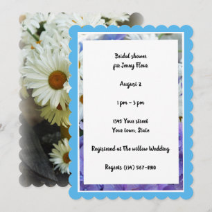 Daisies Bridal Shower Invitación de verano