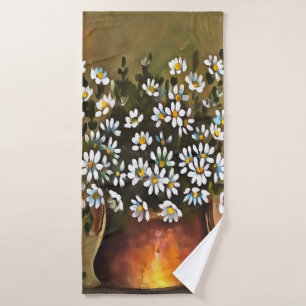 Daisies En Una Vara De Cobre