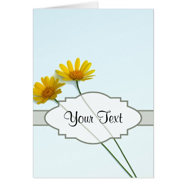 Daisies in the Sky Nametag (Frente)