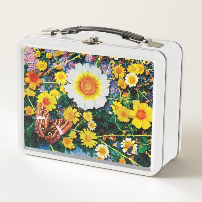 Daisies May Metalizado Lunchbox (Anverso)