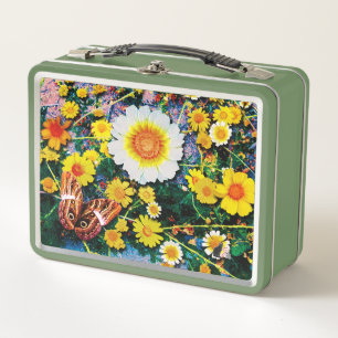 Daisies May Metalizado Lunchbox