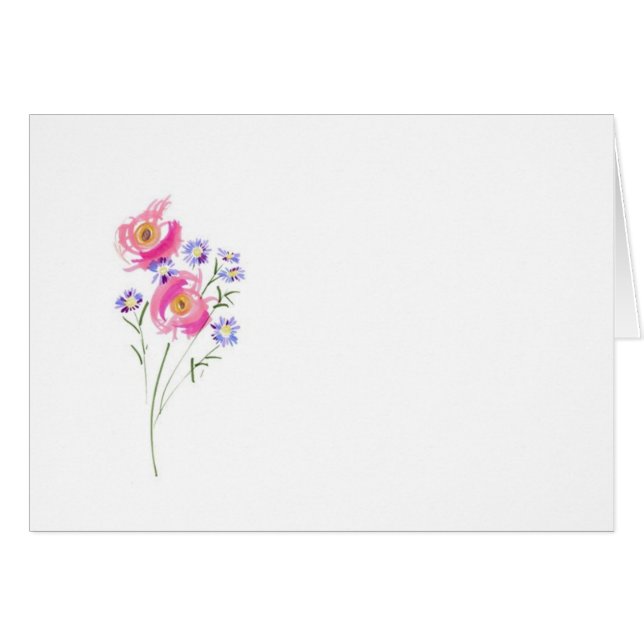 Daisies Notecard (Anverso (Horizontal))