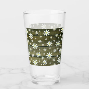 Daisies Rustic Barn Board Daisy Flower