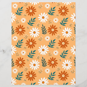 Daisies y hojas