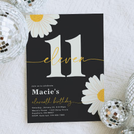 Daisy 11ª Invitación de cumpleaños