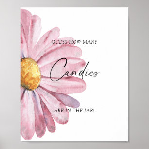 Daisy - adivinen cuántos Posters de caramelos