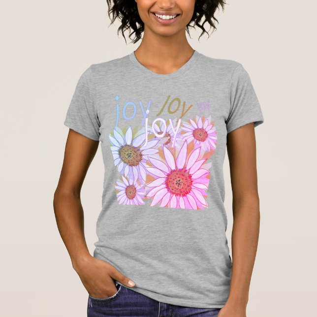 Daisy and Daffodils: Sueños florales de camisetas  (Anverso)