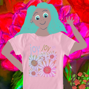 Daisy and Daffodils: Sueños florales de camisetas 