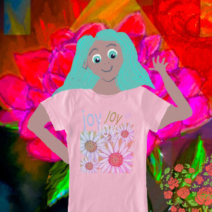 Daisy and Daffodils: Sueños florales de camisetas 