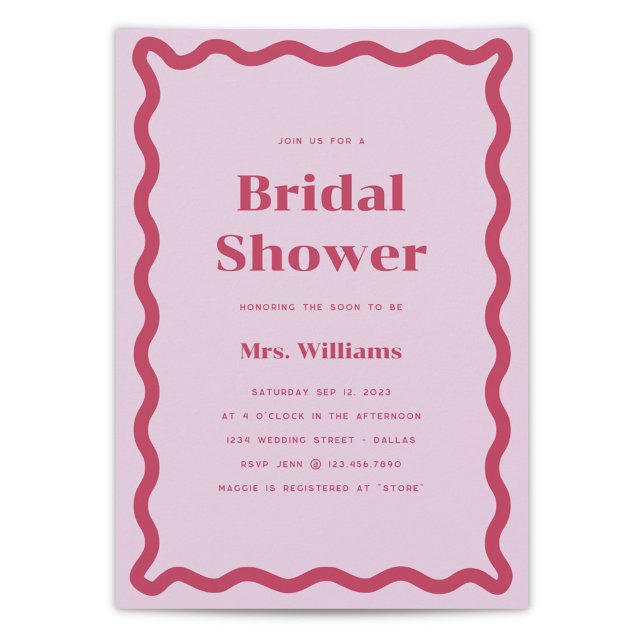 Daisy Bridal Shower Invitación (Subido por el creador)