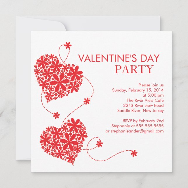 Daisy corea las invitaciones de San Valentín a la  (Anverso)