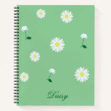 Daisy Dreams – Cuaderno Floral Elegante