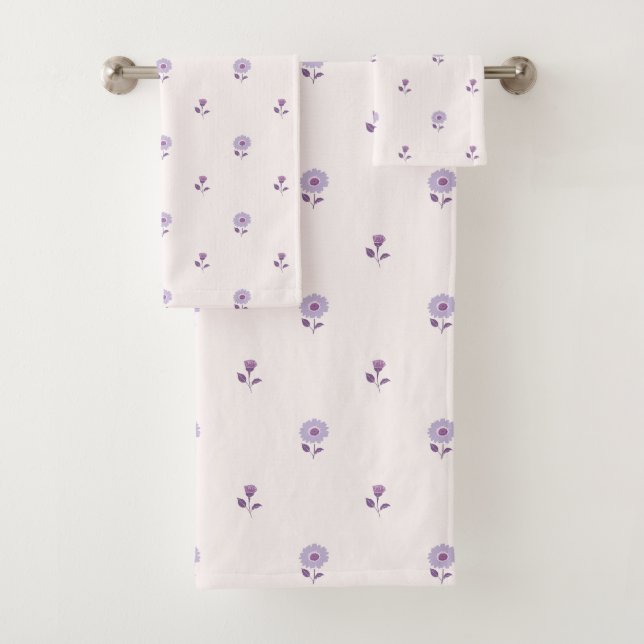 Daisy Dreams Pastel Purple (In situ)