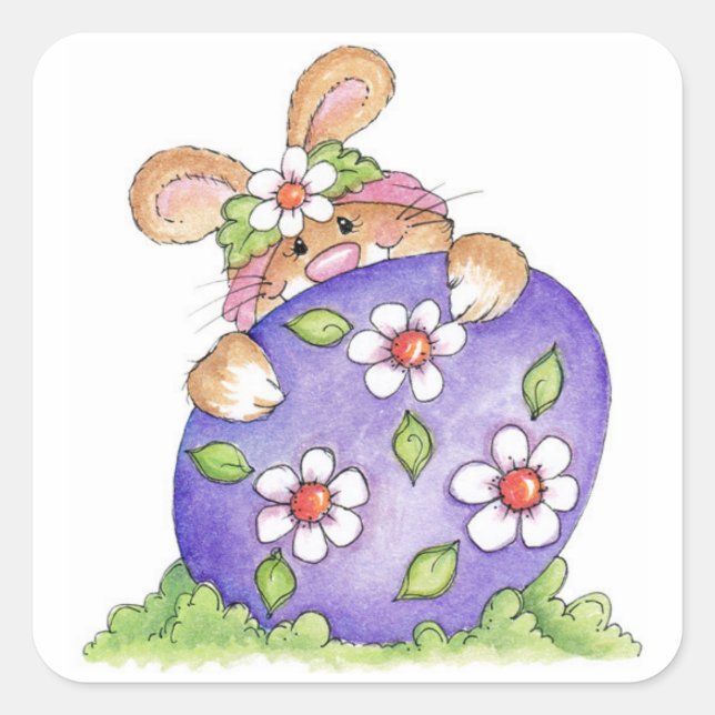 Daisy Egg - Pegatinas (Anverso)