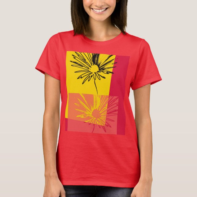 Daisy Flower c.1982 #2 - Camiseta de arte fino (Anverso)