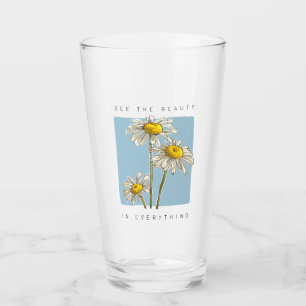 Daisy Flowers Beauty Slogan