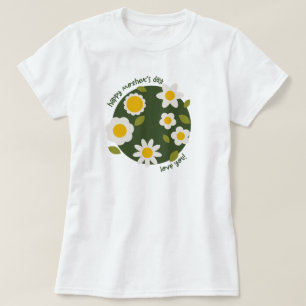 Daisy Green - Camiseta Floral del Día de la Madre