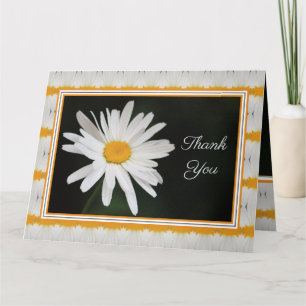 Daisy Greeting Paper Gracias Tarjeta