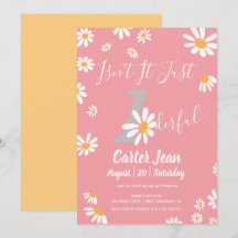 Daisy Hippie Baby Maravilloso Primer Cumpleaños