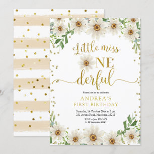 Daisy Little Miss Una Maravillosa Invitación