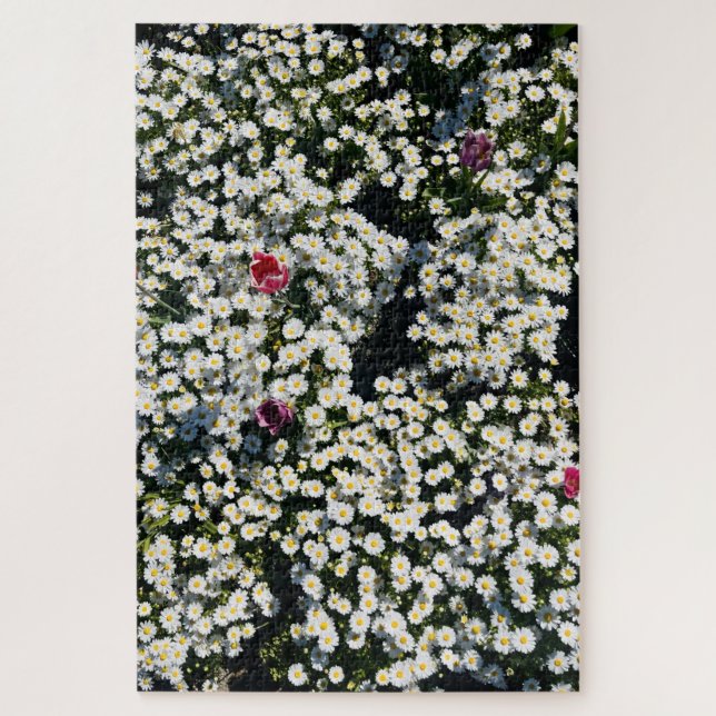 Daisy Meadow Jigsaw Puzzle (Vertical)