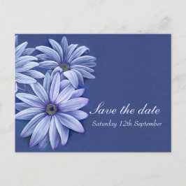 Daisy osteospermum boda ahorre la tarjeta de fecha